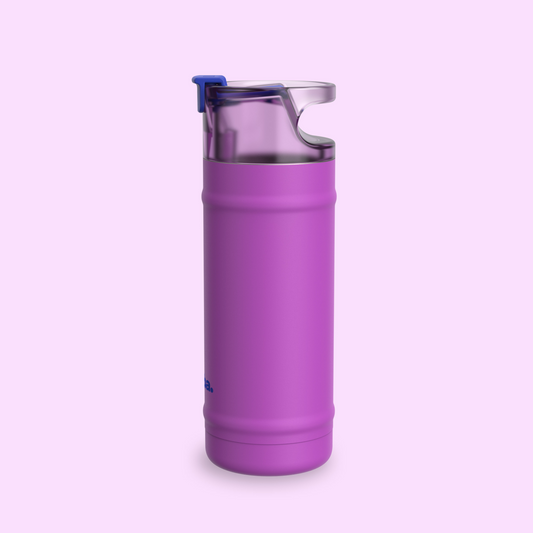 bubba 18 oz DualSip Insulated Stainless Steel Water Bottle - Mood Booster - US 6136