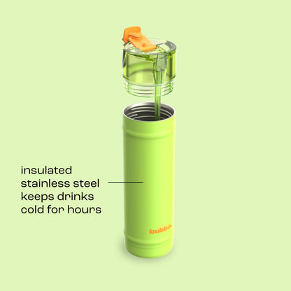 bubba 24 oz DualSip Insulated Stainless Steel Water Bottle - Glow Up - US 6329