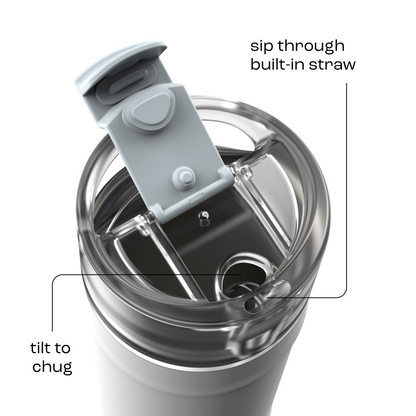 bubba 18 oz DualSip Insulated Stainless Steel Water Bottle - Fresh Kicks - US 8032