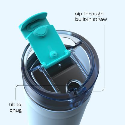 bubba 32 oz DualSip Insulated Stainless Steel Water Bottle - Daydreamin - US 5150