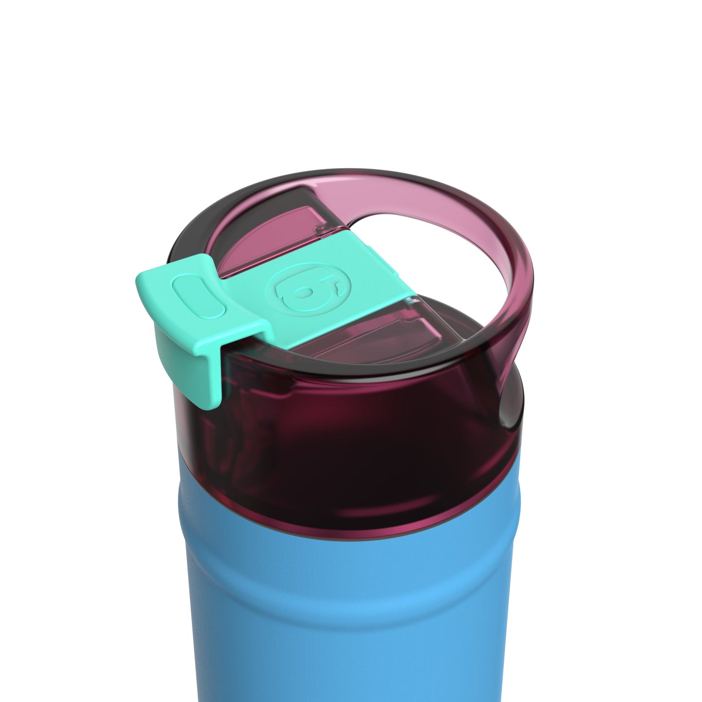 bubba 24 oz DualSip Insulated Stainless Steel Water Bottle - Blue Ribbon - US 1204