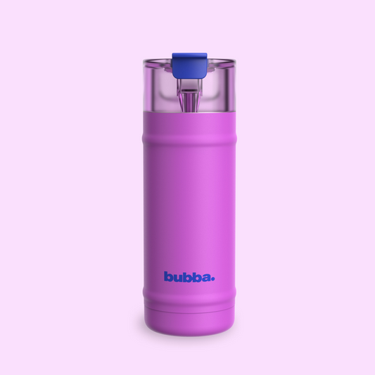 bubba 18 oz DualSip Insulated Stainless Steel Water Bottle - Mood Booster - US 6136