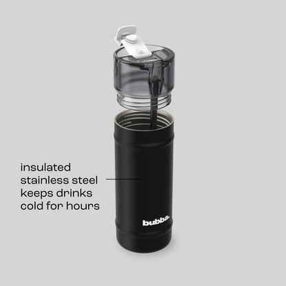 bubba 18 oz DualSip Insulated Stainless Steel Water Bottle -  Office Siren - US 2832
