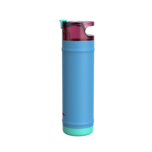 bubba 24 oz DualSip Insulated Stainless Steel Water Bottle - Blue Ribbon - US 1204