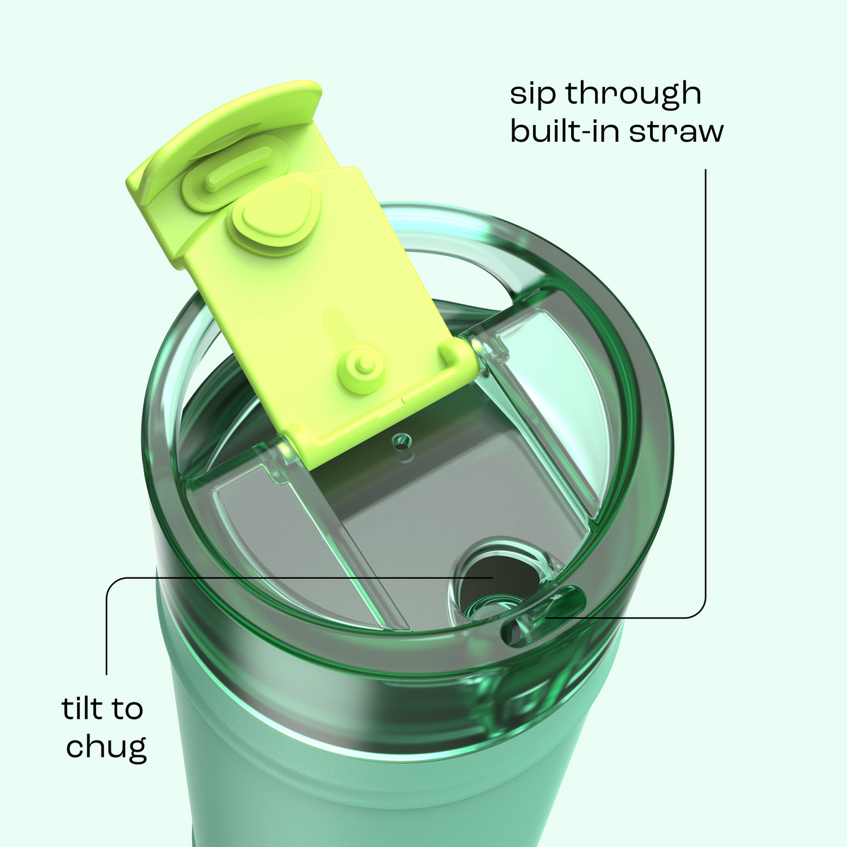 bubba 32 oz DualSip Insulated Stainless Steel Water Bottle - Tropical Eclipse - US 4581
