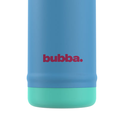 bubba 24 oz DualSip Insulated Stainless Steel Water Bottle - Blue Ribbon - US 1204