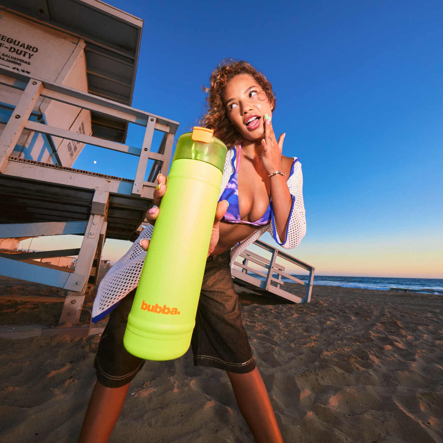 bubba 18 oz DualSip Insulated Stainless Steel Water Bottle - Mood Booster - US 6136