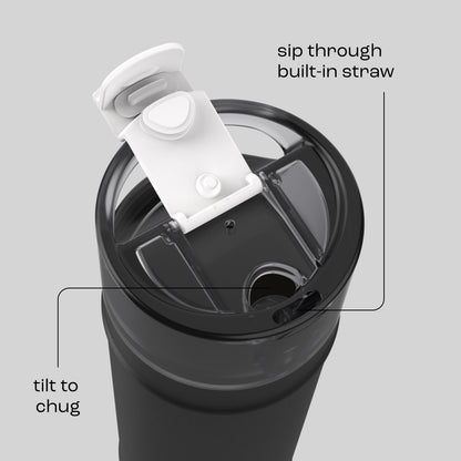 bubba 24 oz DualSip Insulated Stainless Steel Water Bottle - Office Siren - US 9565