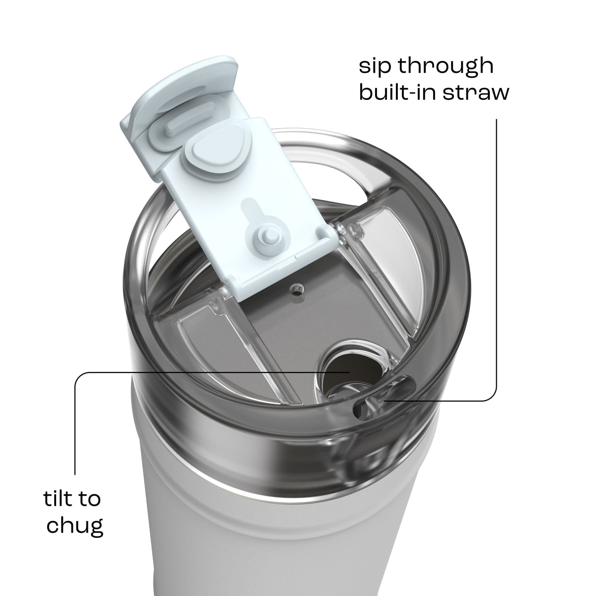 bubba 24 oz DualSip Insulated Stainless Steel Water Bottle - Fresh Kicks - US 5135