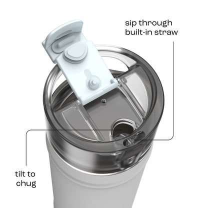 bubba 24 oz DualSip Insulated Stainless Steel Water Bottle - Fresh Kicks - US 5135