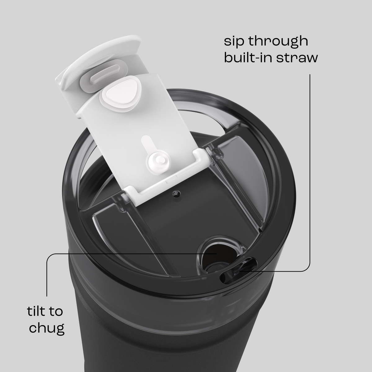 bubba 32 oz DualSip Insulated Stainless Steel Water Bottle - Office Siren - US 9965