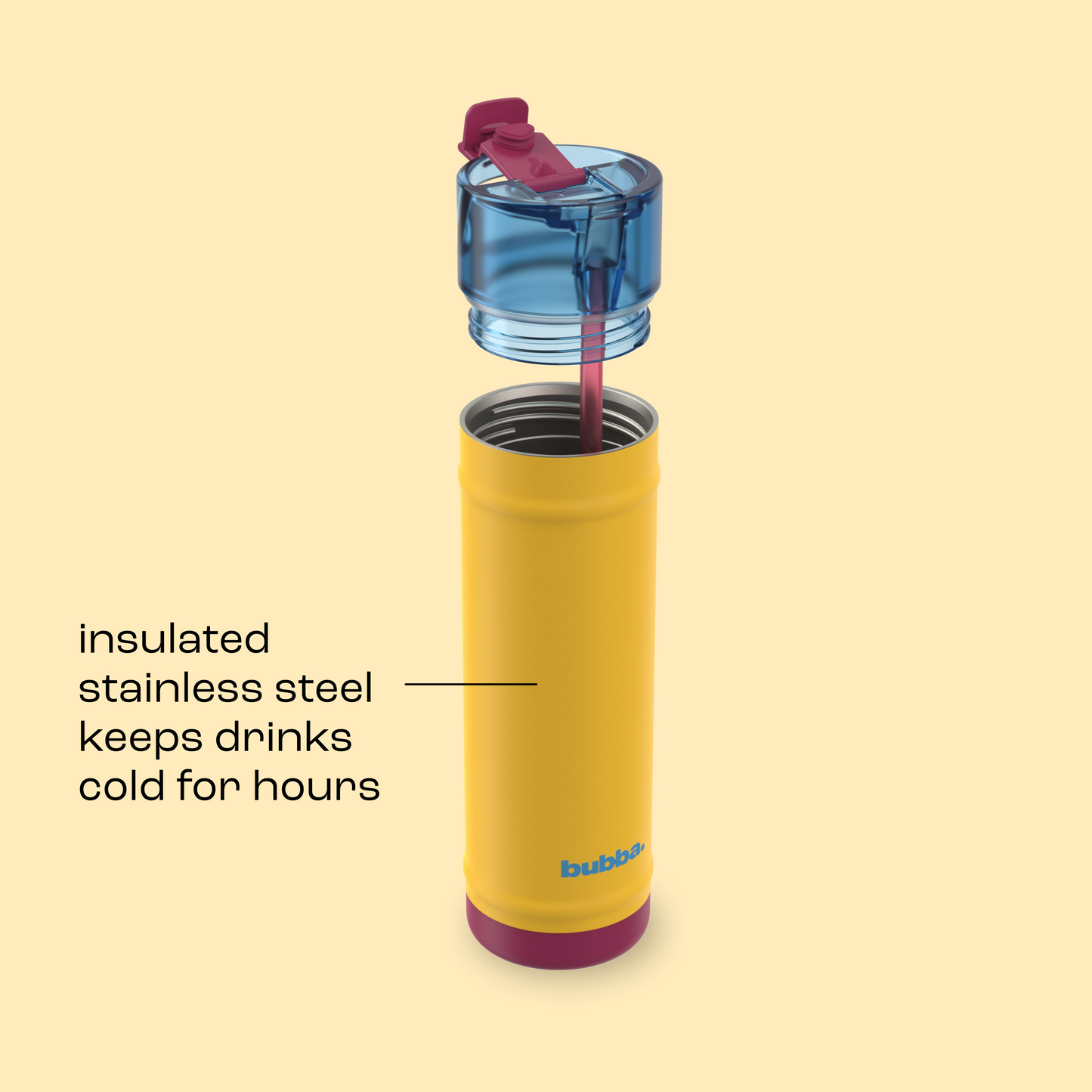 bubba 24 oz DualSip Insulated Stainless Steel Water Bottle - Spirit Week - US 5796
