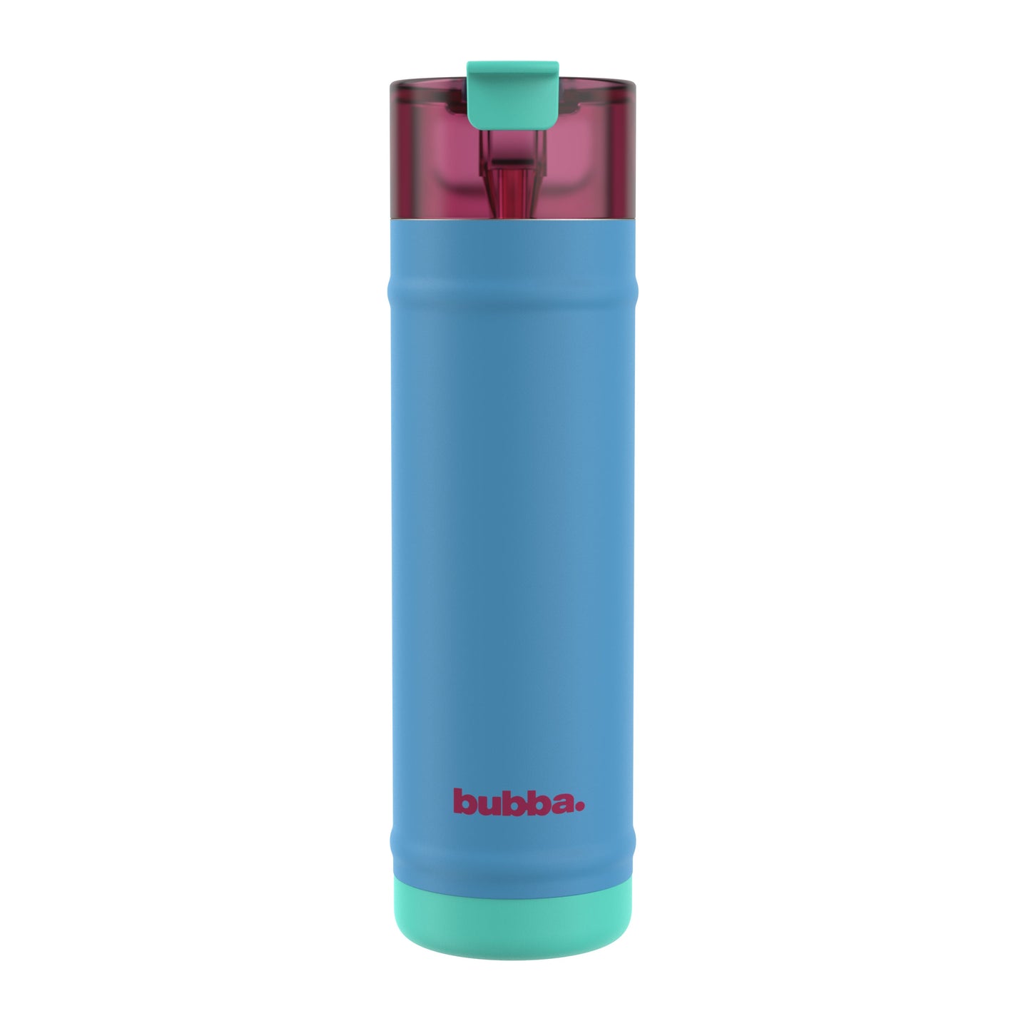 bubba 24 oz DualSip Insulated Stainless Steel Water Bottle - Blue Ribbon - US 1204