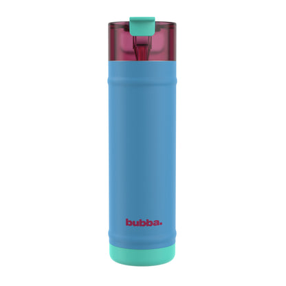 bubba 24 oz DualSip Insulated Stainless Steel Water Bottle - Blue Ribbon - US 1204