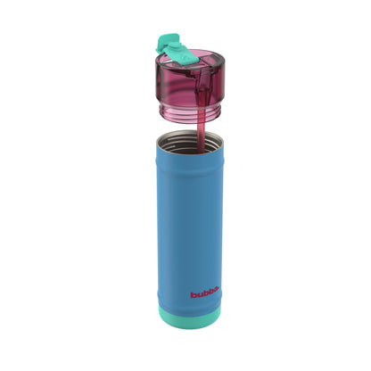 bubba 24 oz DualSip Insulated Stainless Steel Water Bottle - Blue Ribbon - US 1204