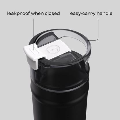 bubba 24 oz DualSip Insulated Stainless Steel Water Bottle - Office Siren - US 9565