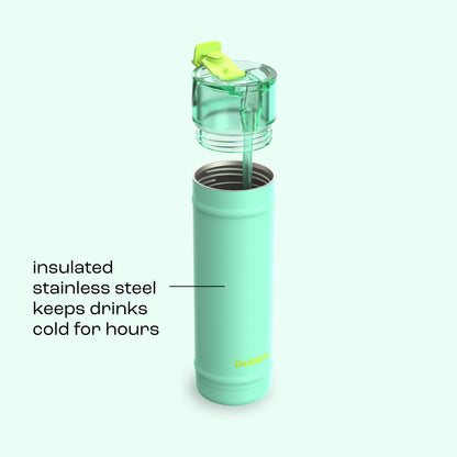 bubba 24 oz DualSip Insulated Stainless Steel Water Bottle - Tropical Eclipse - US 9519